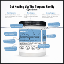 Load image into Gallery viewer, Gut Healing via plant-based essential oils naturally producing terpenes to clean cell receptors, reprogram cell memory and oxygenate cells to prevent disease. Gently supports normal gut function in 30-day increments